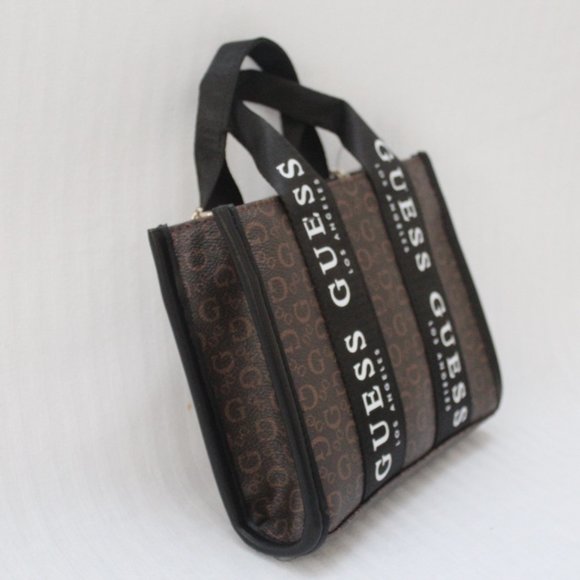 Guess women's mini crossbody purse bag brown - Picture 4 of 6